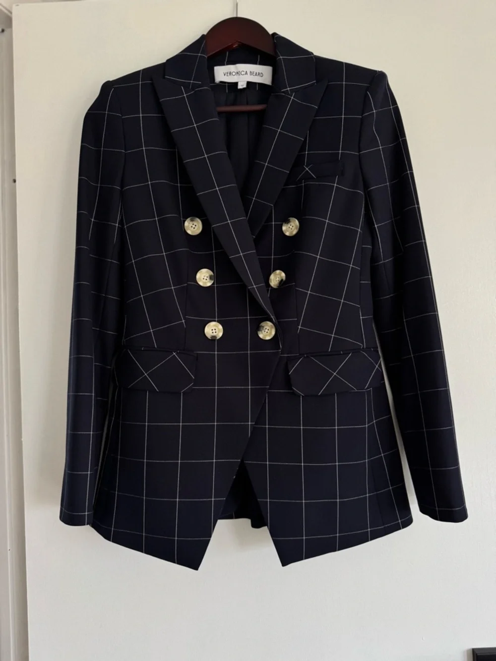 Veronica Beard Charleston Dickey Jacket Navy - Picture 3 of 7